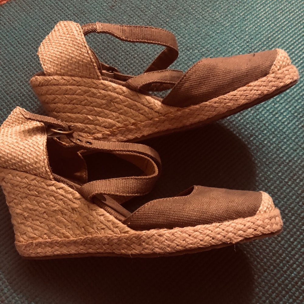 Coconuts linen wedge espadrilles sandal s